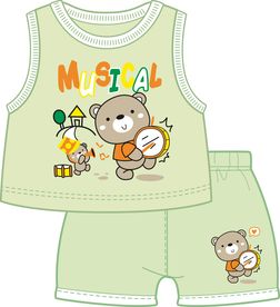 可爱卡通小熊矢量图下载