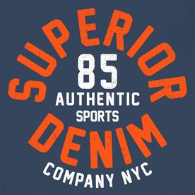 运动字体标签印花矢量图下载