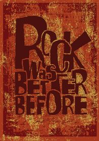 摇滚字体墨迹喷溅底纹