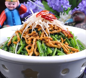 油淋茼蒿