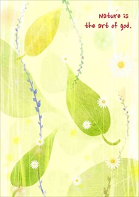 森林水彩画