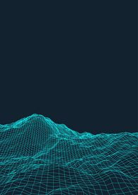 三维立体网格矢量图下载