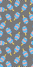 冰激凌雪糕四方连续底纹