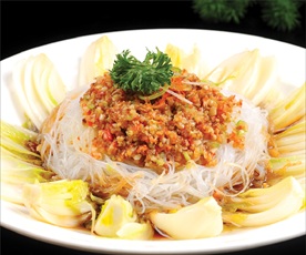 蒜蓉粉丝娃娃菜