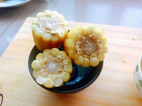 美食 煮玉米