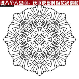 经典花纹