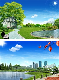 桌面风景
