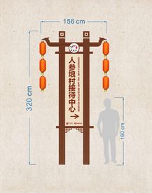 旅游中心指示牌