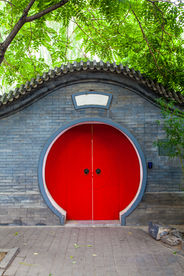北京后海胡同
