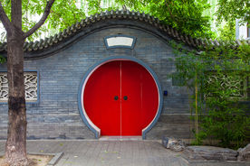 北京后海胡同