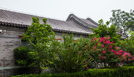 北京后海胡同