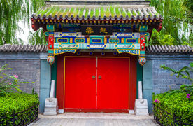 北京后海胡同
