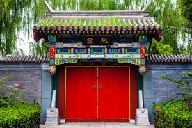 北京后海胡同