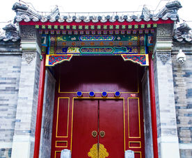 北京后海胡同