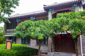 北京后海胡同