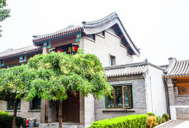 北京后海胡同