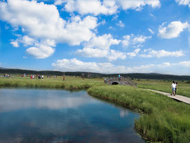 塞罕坝七星湖唯美风景