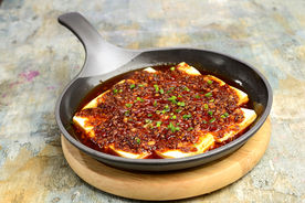 干锅嫩豆腐