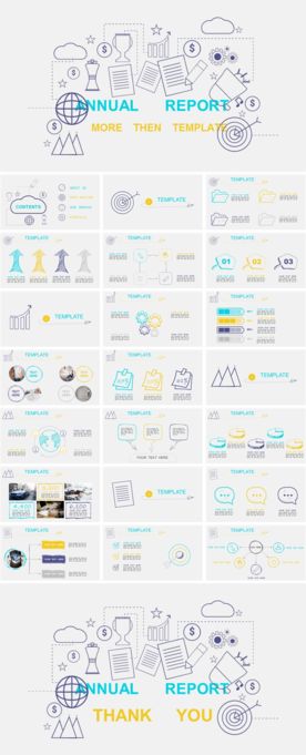 PPT设计 简洁PPT模板