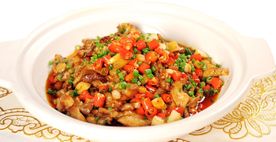 辣子鸡美食图片