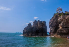 大连滨海国家地质公园金石滩恐龙
