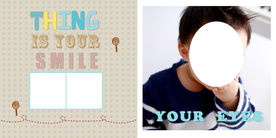 儿童画册摄影模板