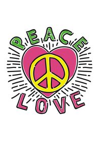 反战标志矢量图下载