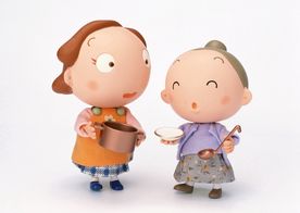 快乐家庭图素   人物图库