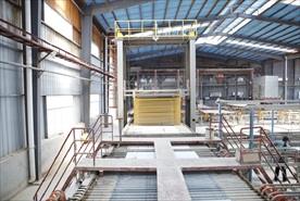 陶瓷机械 陶瓷生产线 仓库 车