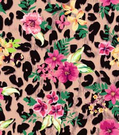 植物花朵花卉豹纹四方连续底纹