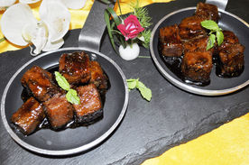 古法烧汁牛肉粒