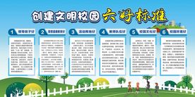 创建文明校园文明校园六好标准宣