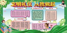 文明礼仪从我做起学校文明礼仪展