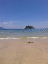 蓝天大海沙滩