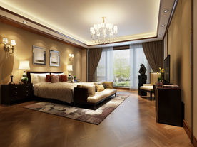 A户型房间效果图