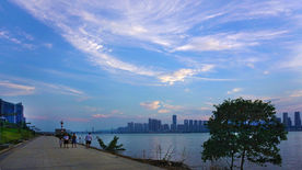 湘江美丽晚霞