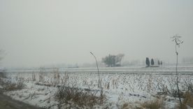 乡村雪景