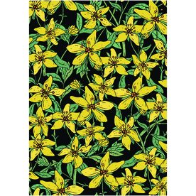 植物花朵花卉四方连续底纹