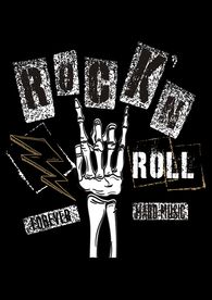 重金属摇滚音乐矢量图下载