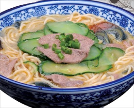 热汤面