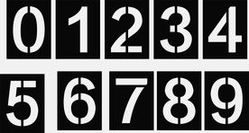 ABS放大号镂空喷漆板