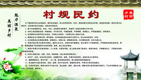 村规民约