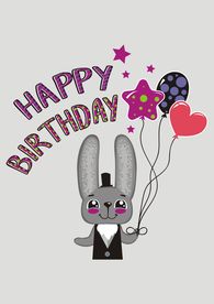 生日快乐元素矢量图下载