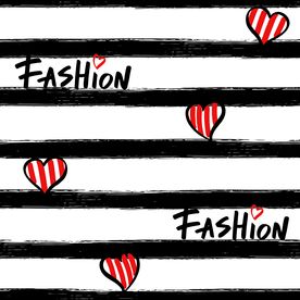 腐蚀条纹爱心字体矢量图下载