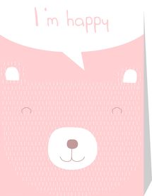 可爱卡通熊矢量图下载