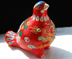 浚县坤祥泥塑 泥咕咕