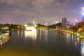 南海桂城千灯湖夜景