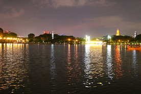 南海桂城千灯湖夜景