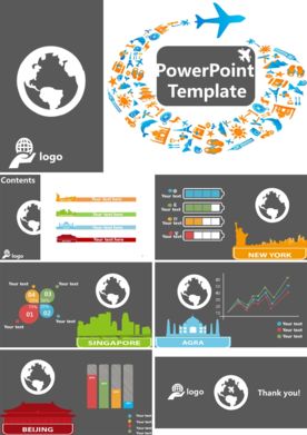 PPT设计 简洁PPT模板