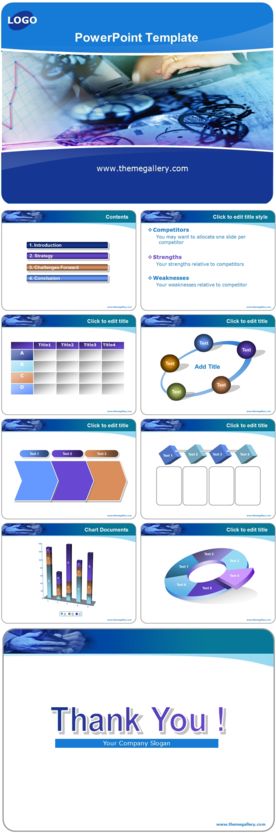 PPT设计 简洁PPT模板